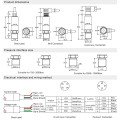 FST800-213 Hochdruckausführung Hydraulischer Dehnungsmessstreifen Drucksensor